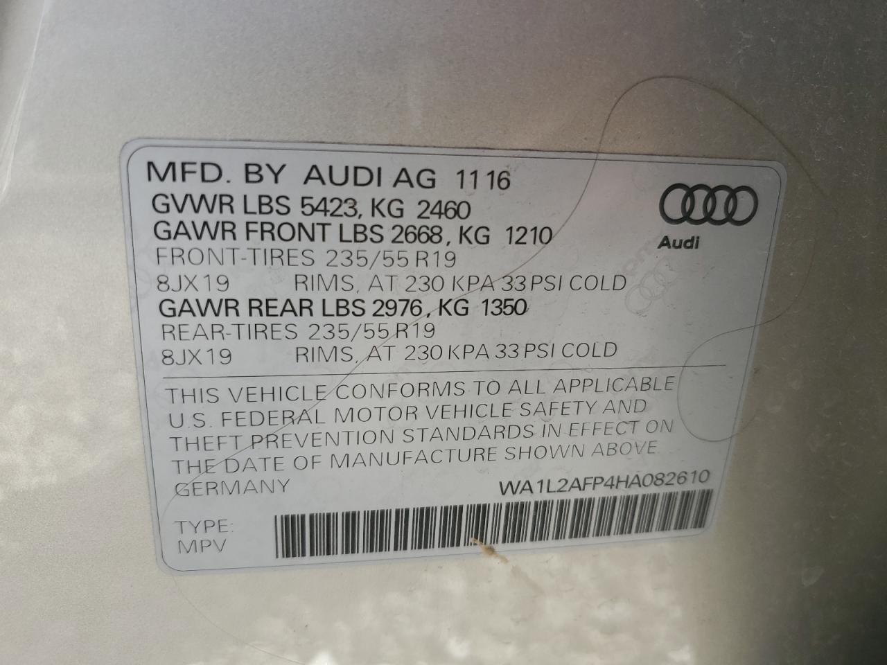2017 Audi Q5 - Image 13