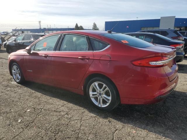  FORD FUSION 2018 Czerwony