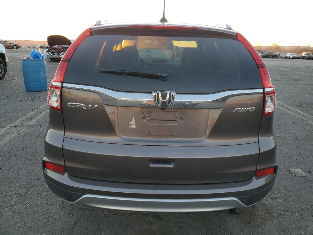 2016 Honda Cr-V Exl VIN: 2HKRM4H70GH663960 Lot: 80090264