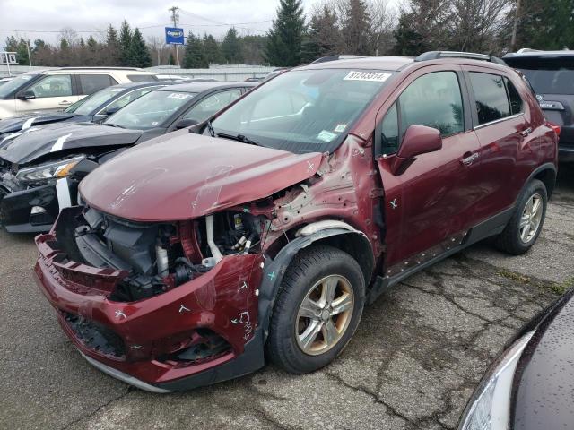 2017 Chevrolet Trax 1Lt за продажба в Angola, NY - Front End