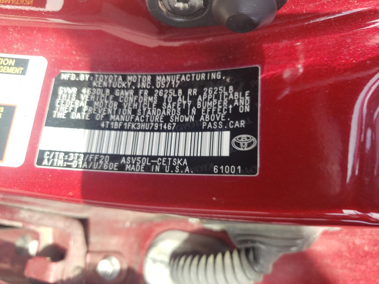 2017 Toyota Camry - Image 12