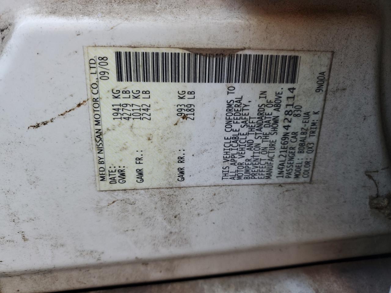 2009 Nissan Altima - Image 13