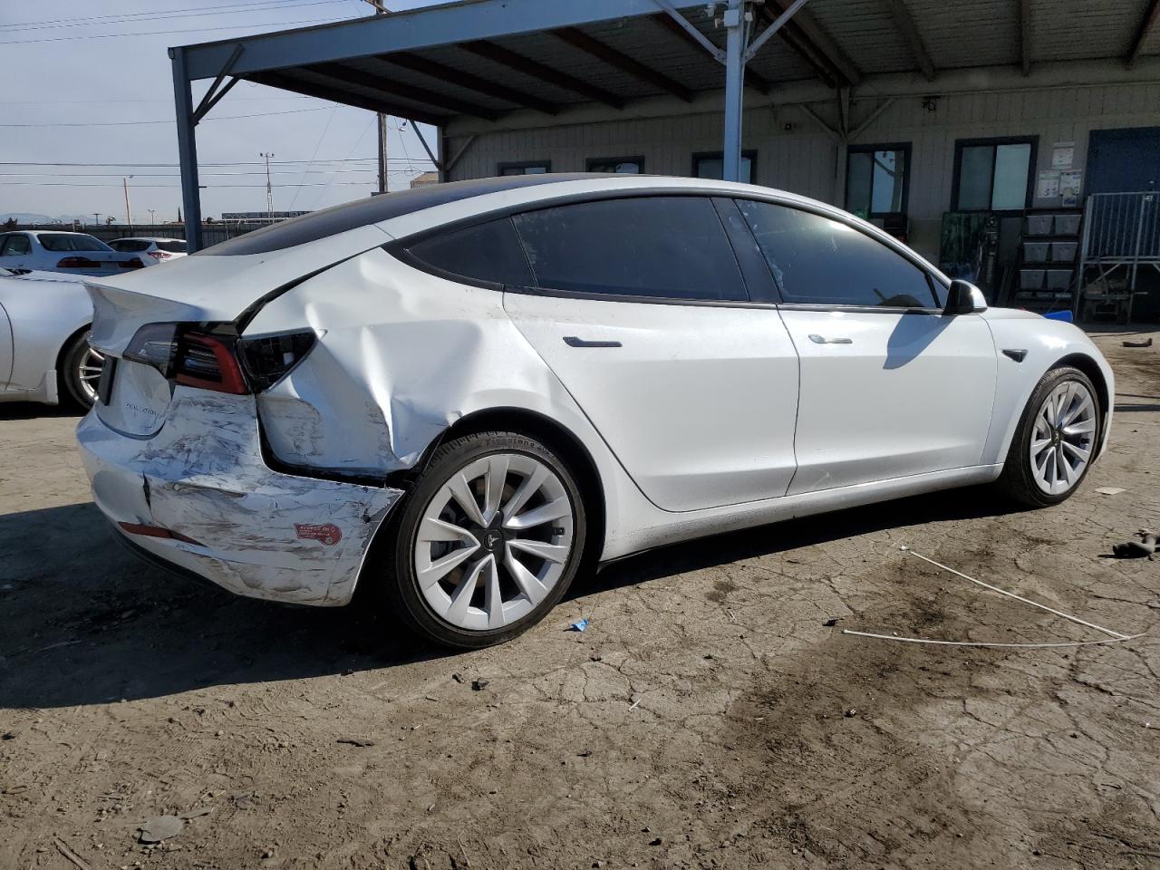 VIN 5YJ3E1EB3NF145007 2022 TESLA MODEL 3 no.3