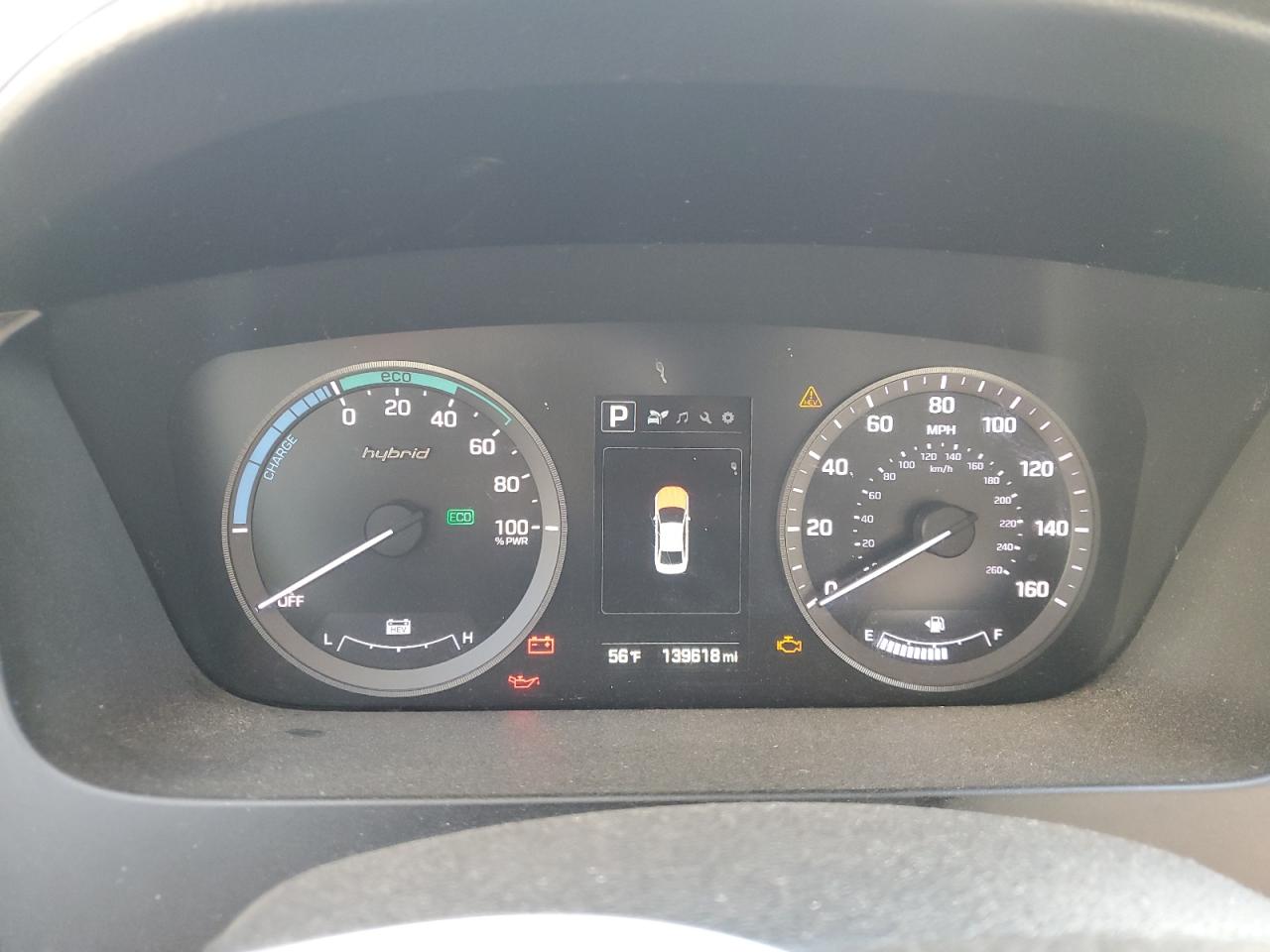 2017 Hyundai Sonata Hybrid VIN: KMHE24L11HA048460 Lot: 58939435