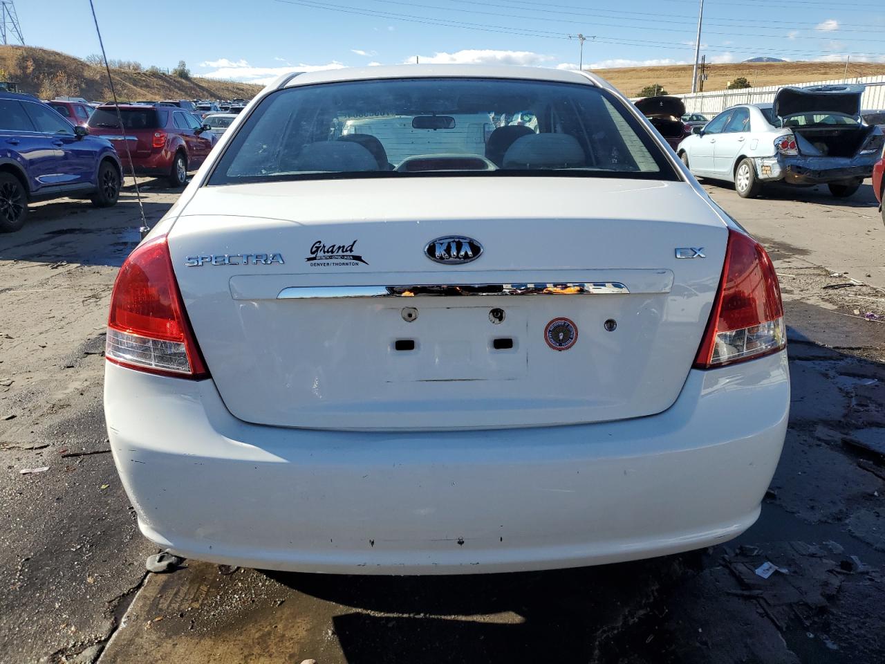 2009 Kia Spectra Ex VIN: KNAFE221895654111 Lot: 78666864