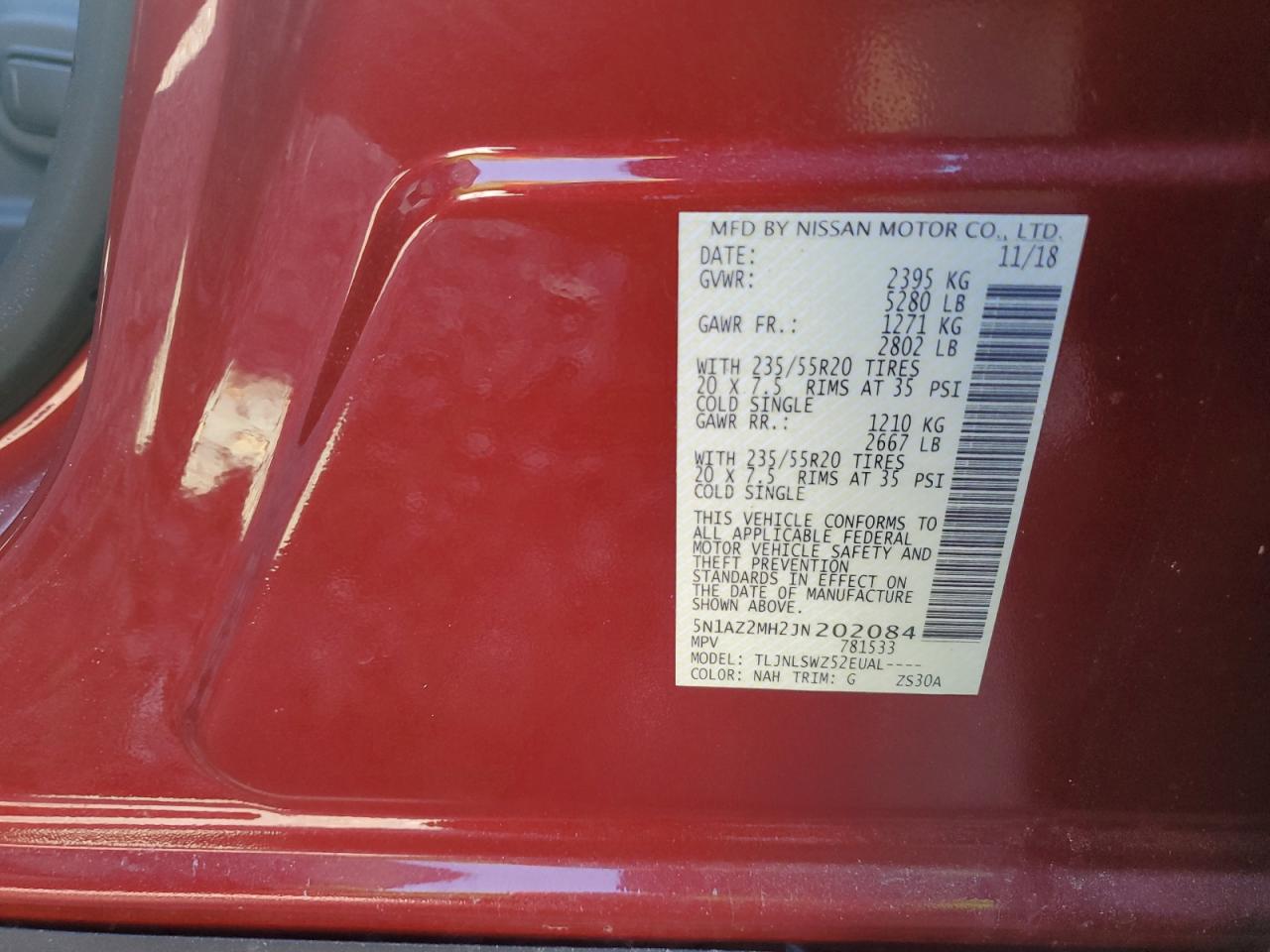 2018 Nissan Murano - Image 14