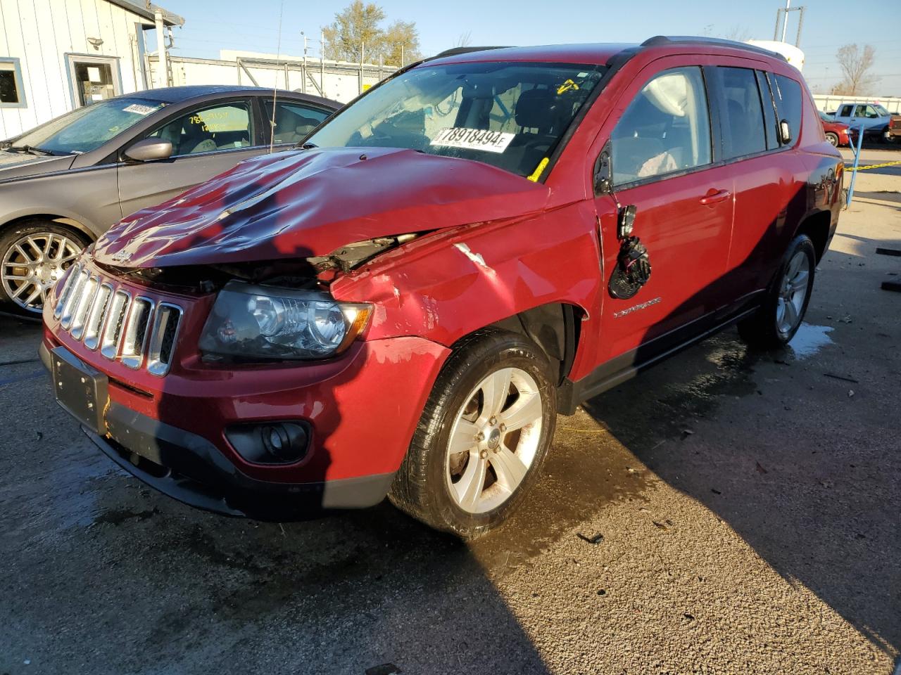 VIN 1C4NJCBA0ED626884 2014 JEEP COMPASS no.1