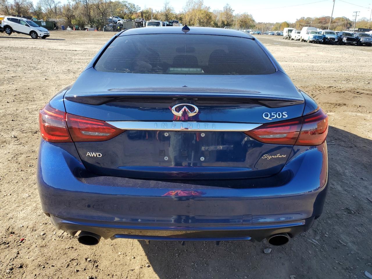 2019 Infiniti Q50 Luxe VIN: JN1EV7AR1KM555311 Lot: 80442544