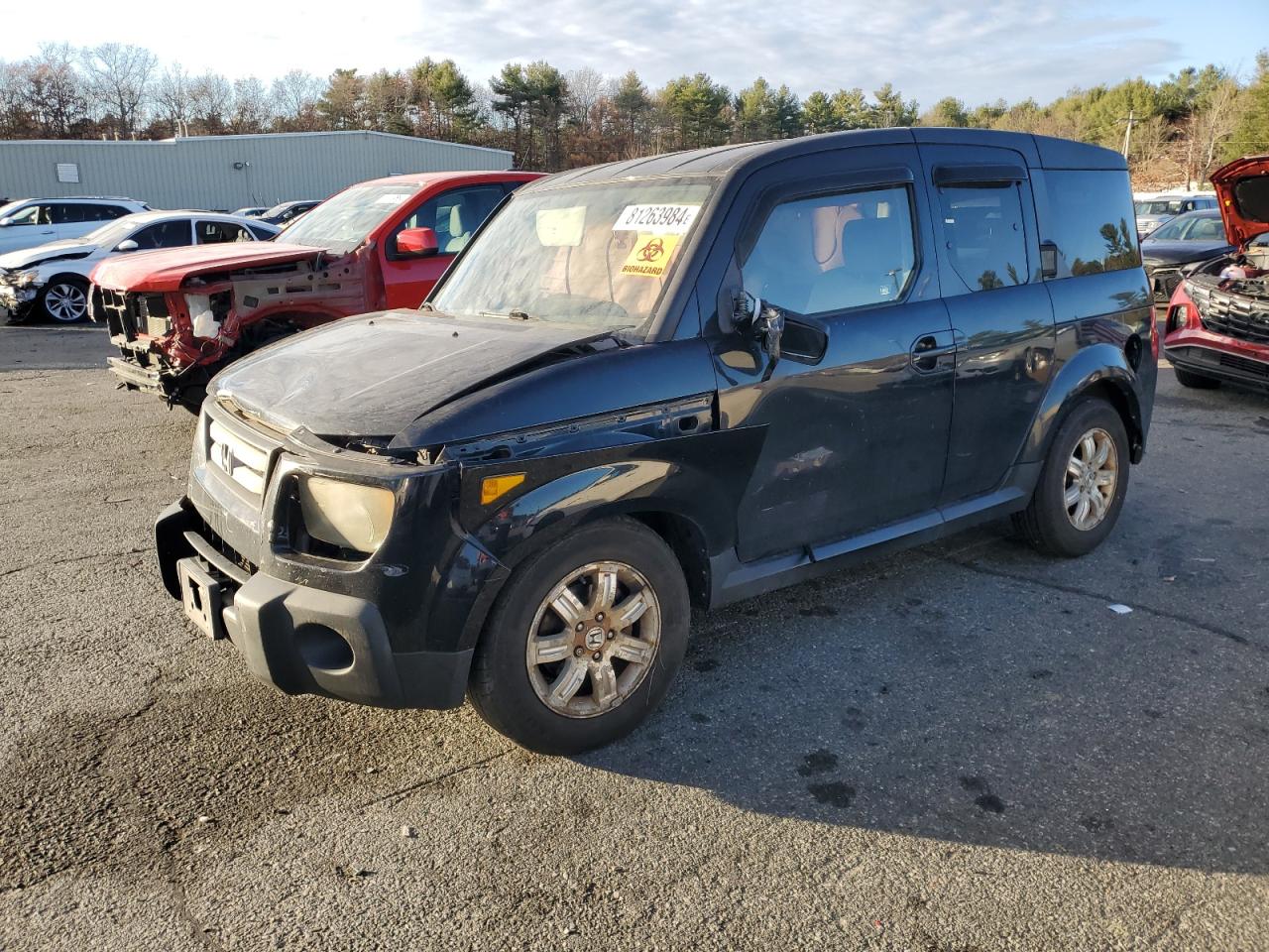 2007 Honda Element Ex de vânzare în Exeter, RI - Front End