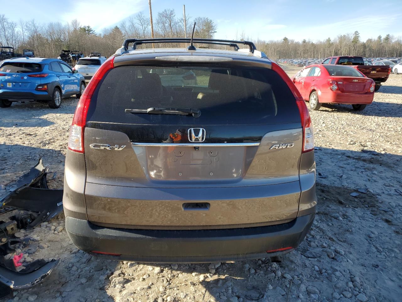 2013 Honda Cr-V Exl VIN: 5J6RM4H7XDL084279 Lot: 80391584