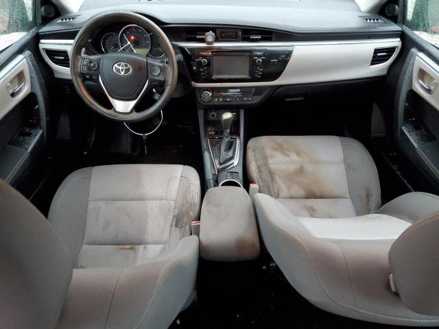  TOYOTA COROLLA 2014 Czerwony