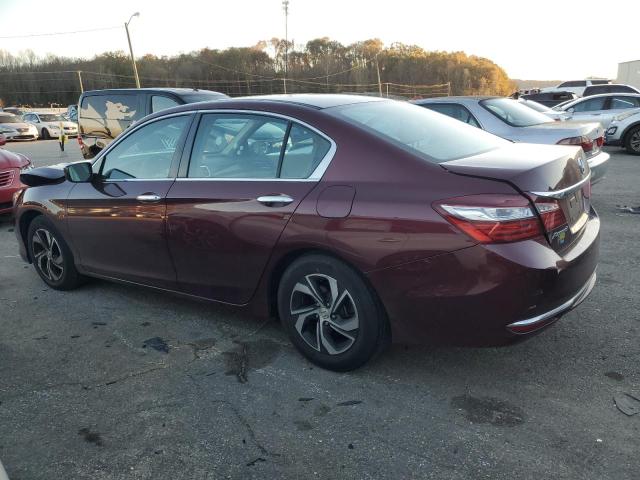  HONDA ACCORD 2016 Бургунди