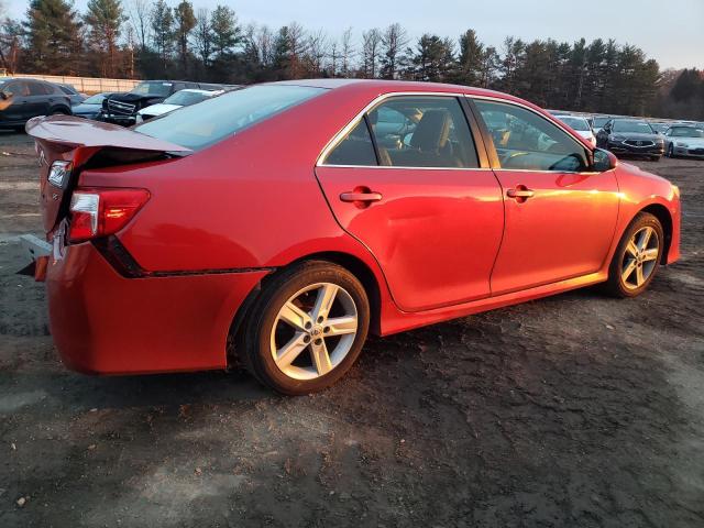  TOYOTA CAMRY 2012 Czerwony