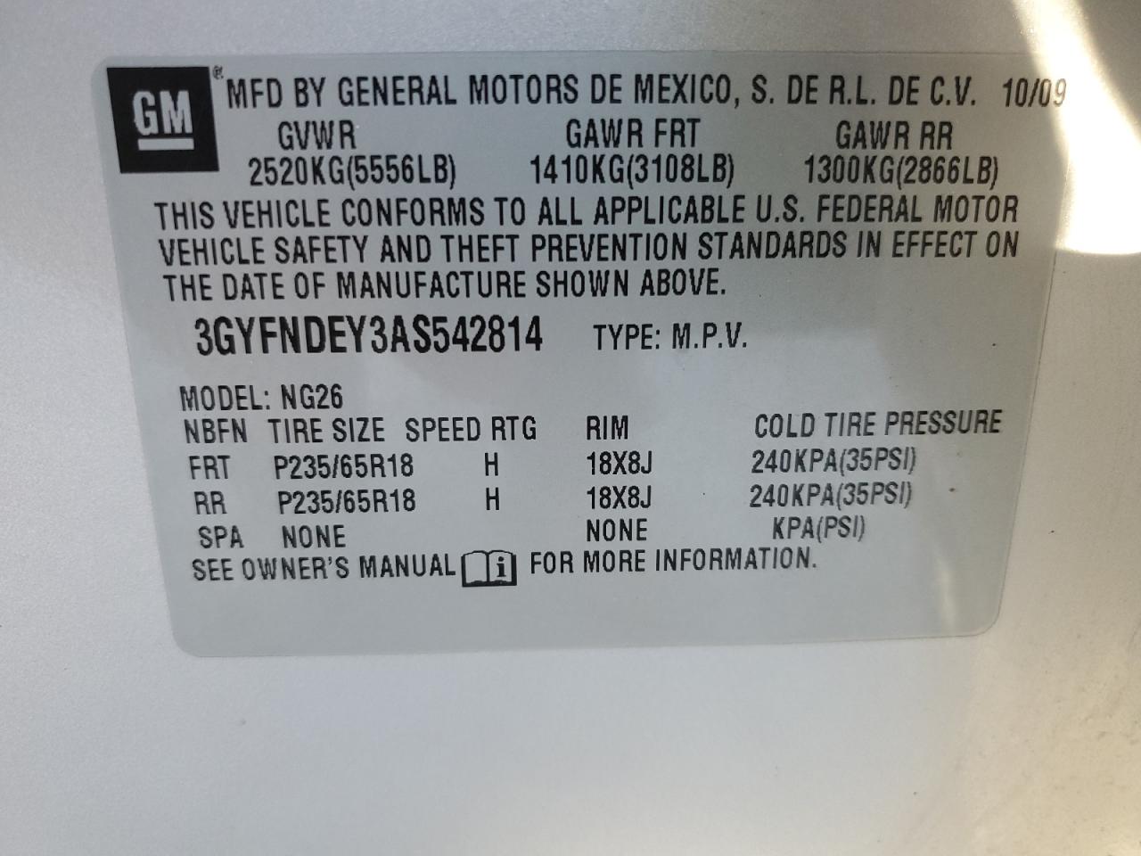 2010 Cadillac SRX - Image 15