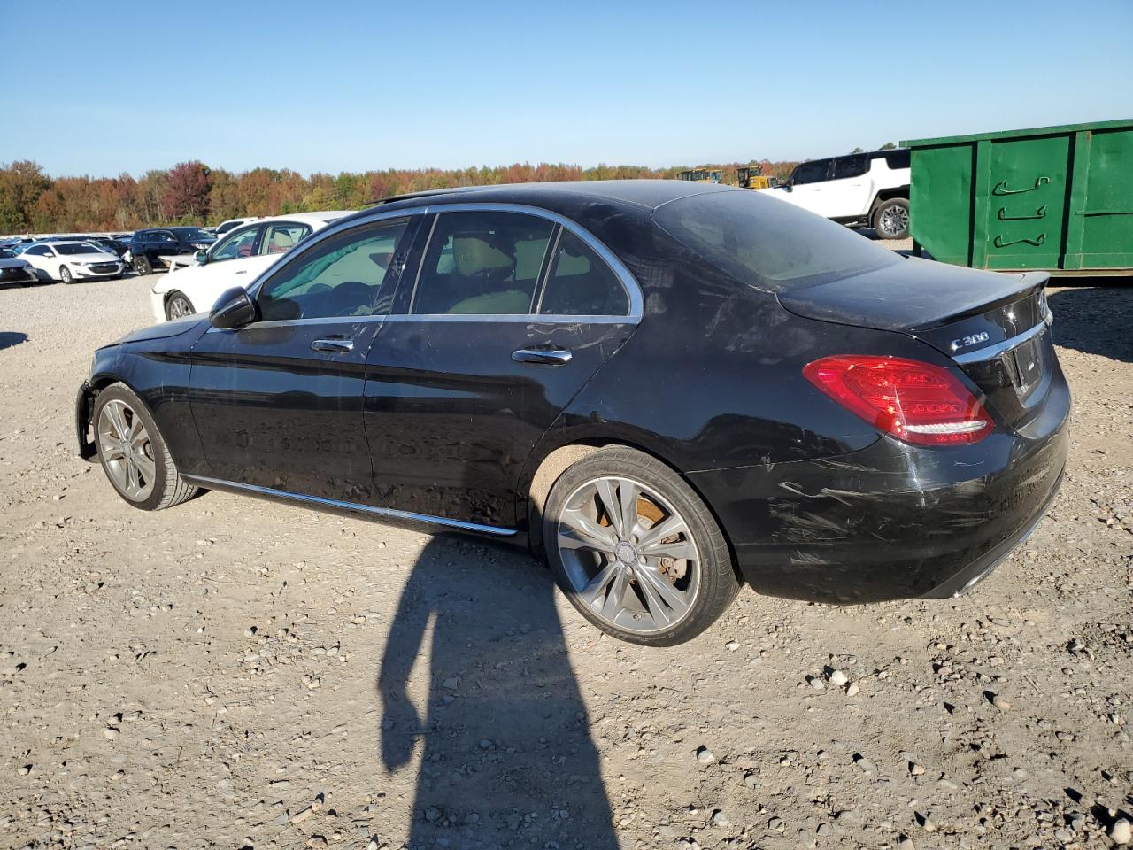 55SWF4JB5HU183164 2017 MERCEDES-BENZ C CLASS - Image 2