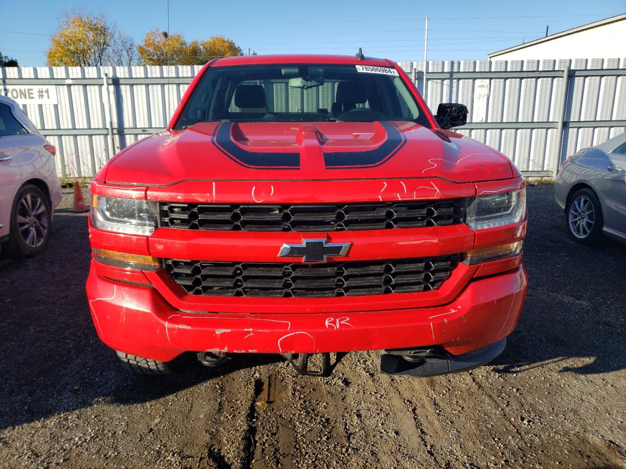 2018 Chevrolet Silverado K1500 Custom VIN: 1GCVKPEC1JZ358992 Lot: 78506984