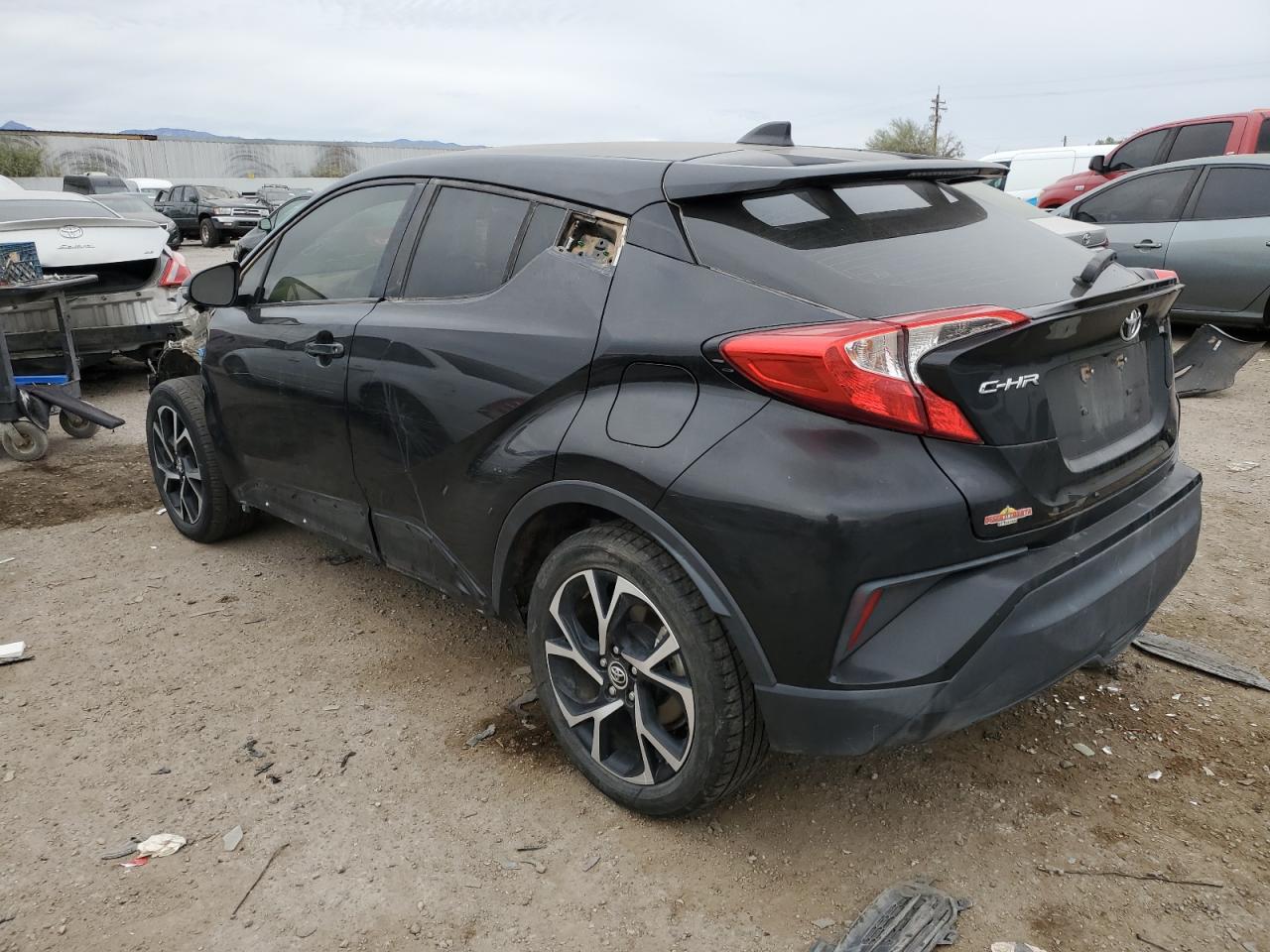 VIN JTNKHMBX0K1029722 2019 TOYOTA C-HR no.2