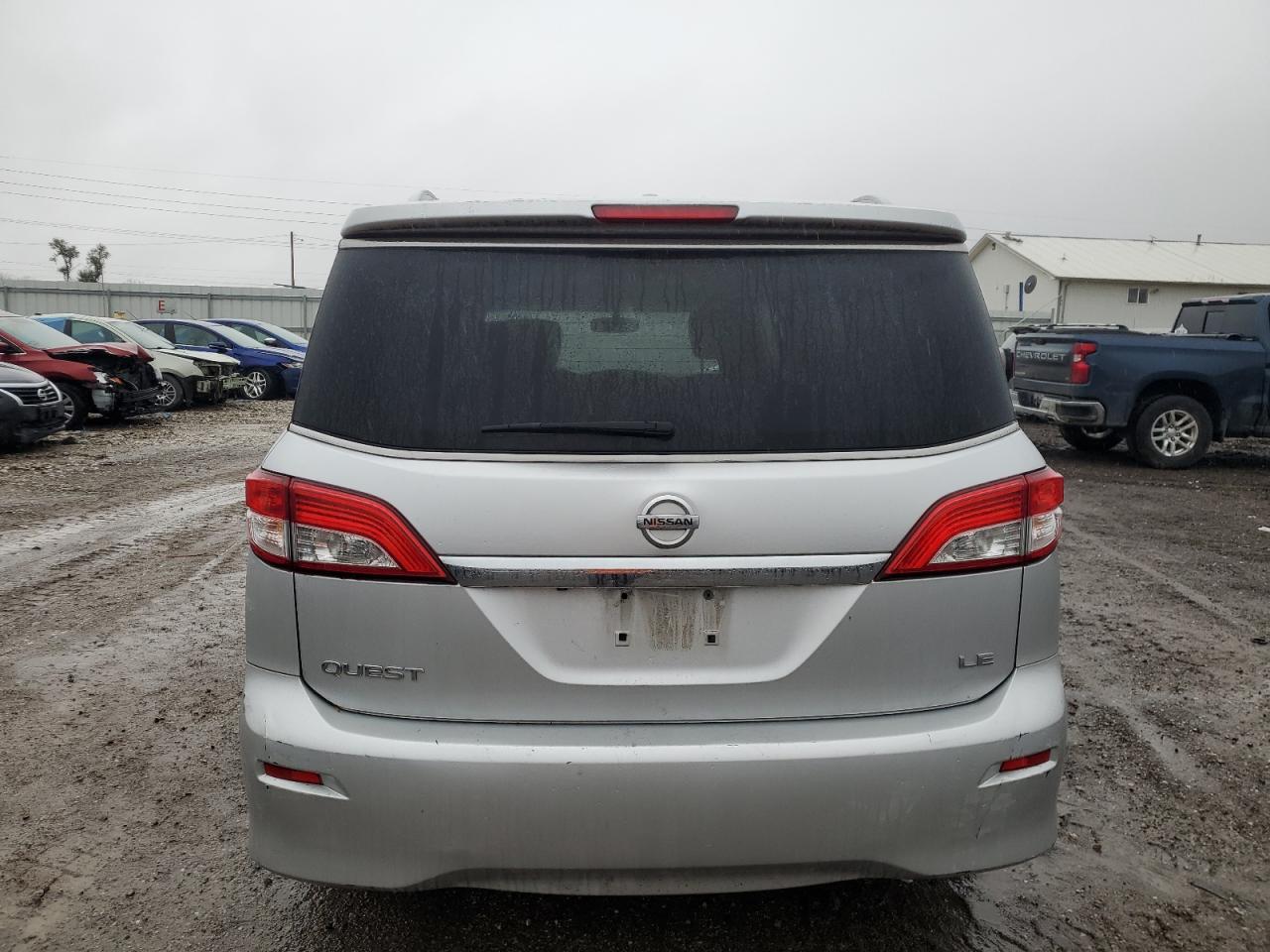 2011 Nissan Quest S VIN: JN8AE2KP4B9004129 Lot: 74708234