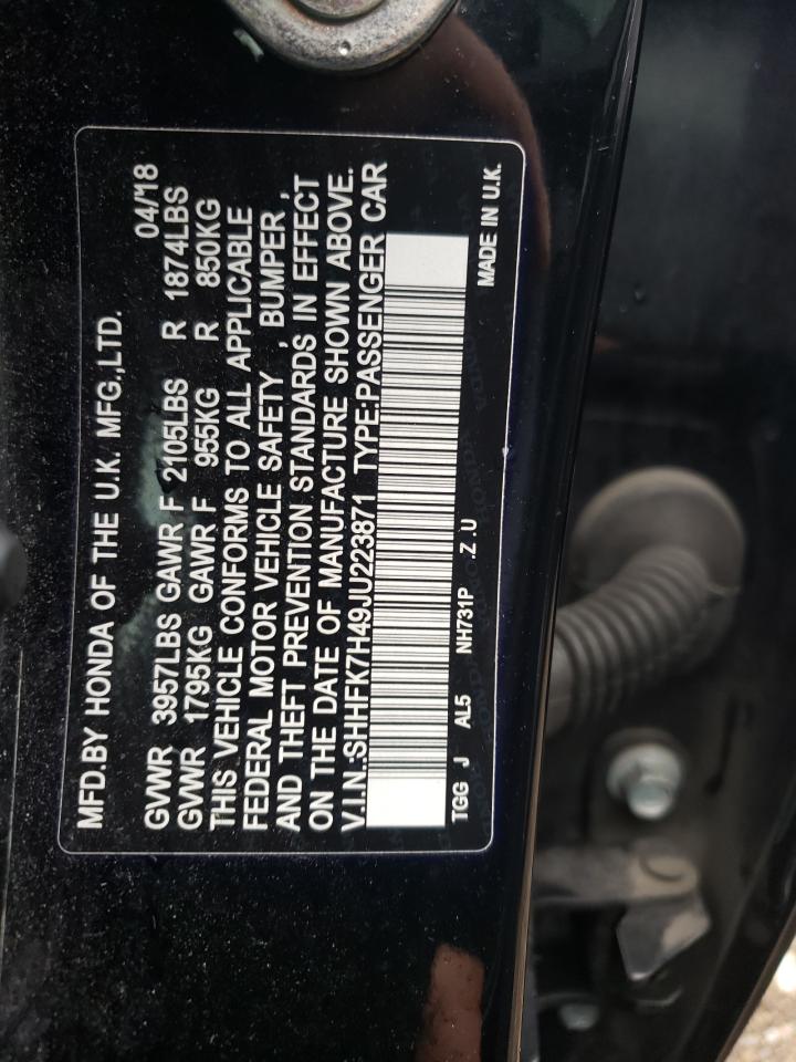 2018 Honda Civic - Image 13