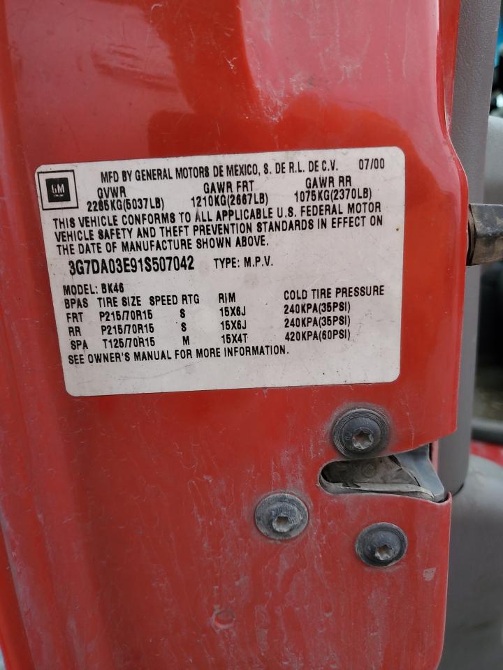 2001 Pontiac Aztek - Image 12