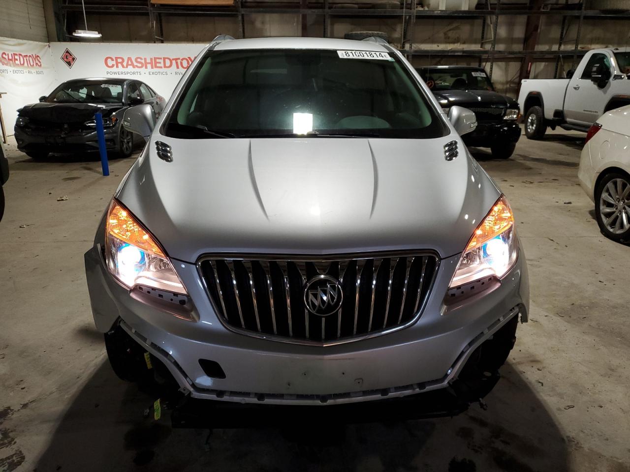 2015 BUICK ENCORE with FRONT END damage, VIN KL4CJCSB0FB189816
