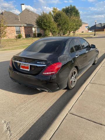  MERCEDES-BENZ C-CLASS 2018 Czarny