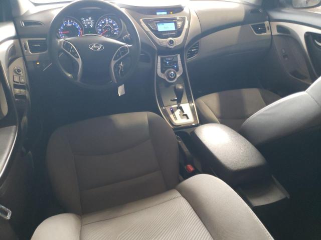 Sedans HYUNDAI ELANTRA 2012 Srebrny