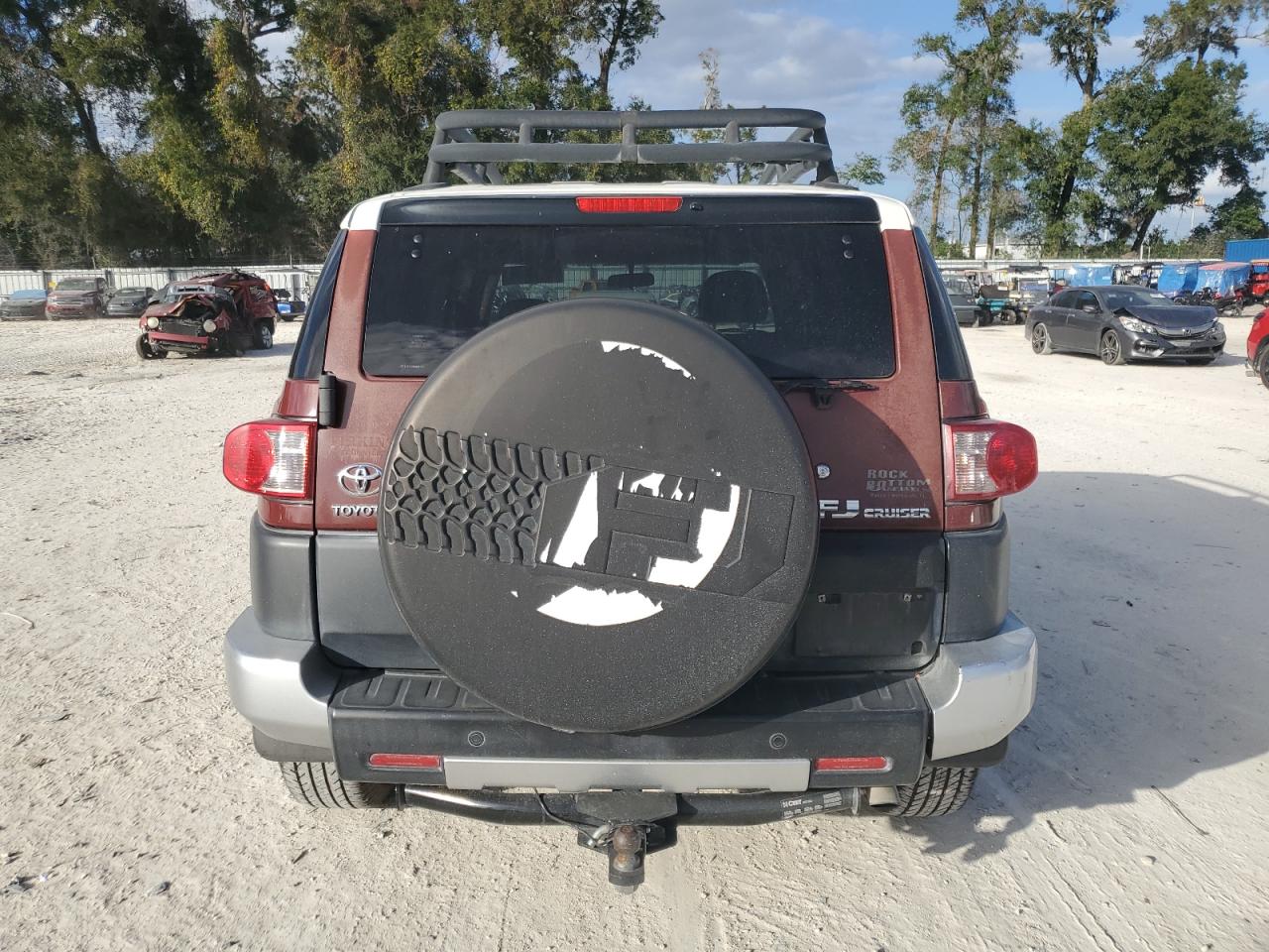 2008 Toyota Fj Cruiser VIN: JTEZU11F58K001452 Lot: 80640494