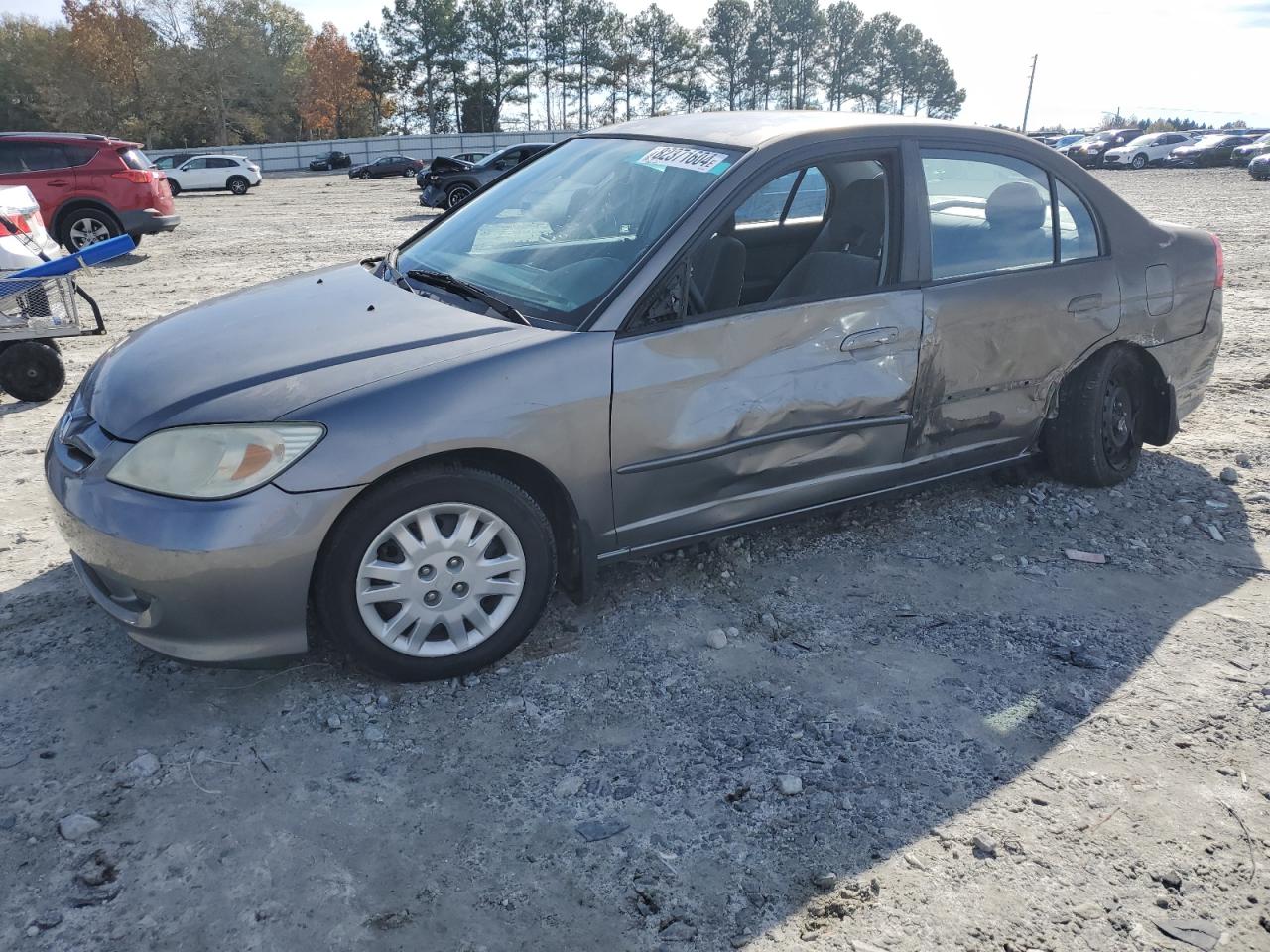 HONDA CIVIC 2005 VIN 2HGES16615H572202