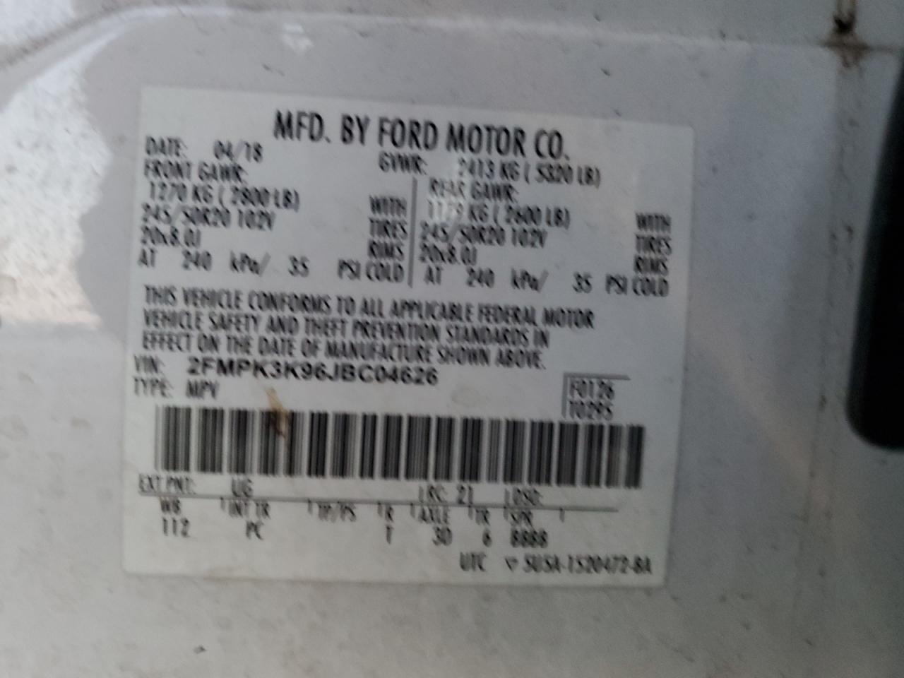 2018 Ford Edge - Image 14
