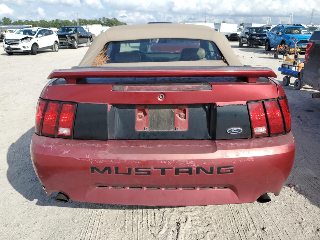 2003 Ford Mustang Gt VIN: 1FAFP45X43F308783 Lot: 80247554