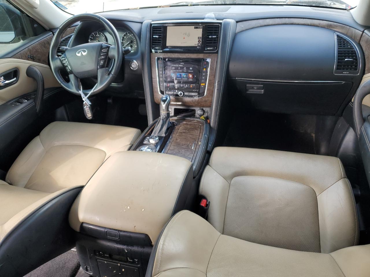 2021 Infiniti Qx80 Luxe VIN: JN8AZ2AF3M9715210 Lot: 81974134