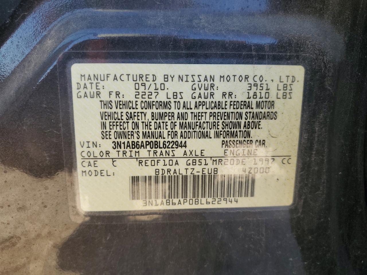 2011 Nissan Sentra - Image 12