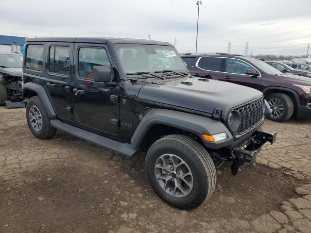  JEEP WRANGLER 2024 Чорний