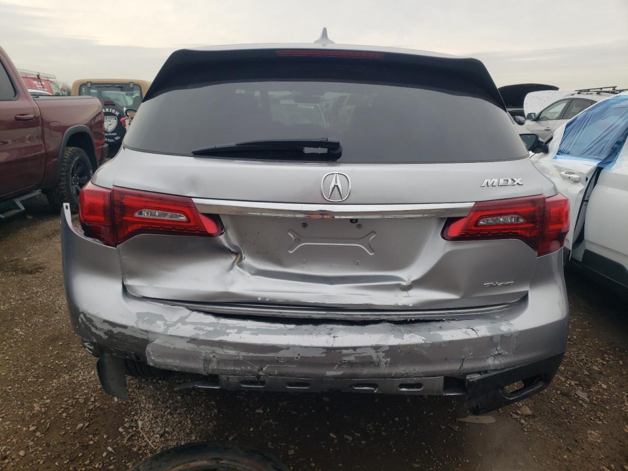 VIN 5FRYD4H46GB040826 2016 ACURA MDX no.6