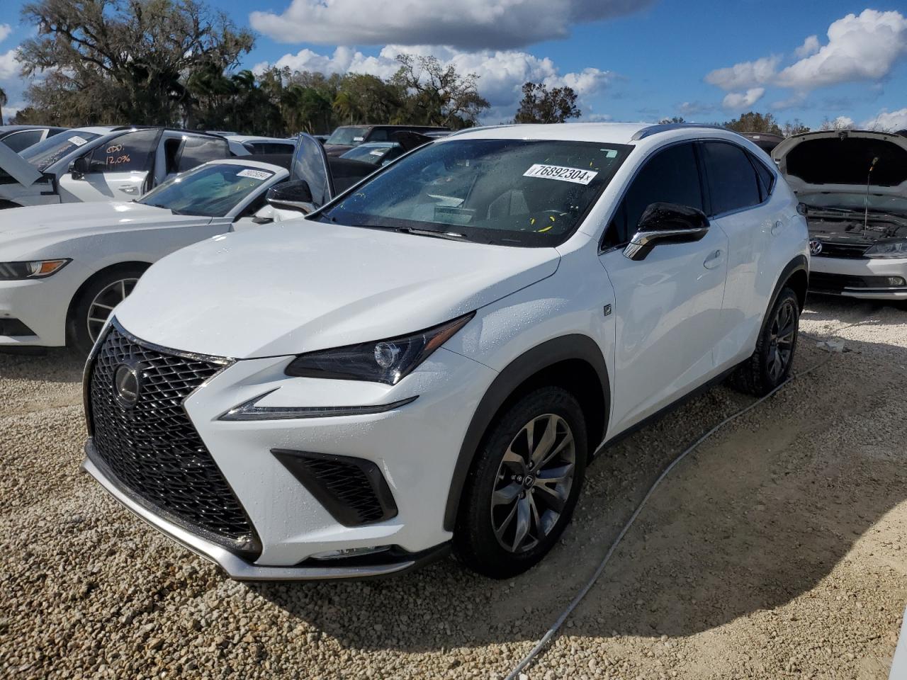 VIN JTJSARBZ5M2200904 2021 LEXUS NX no.1