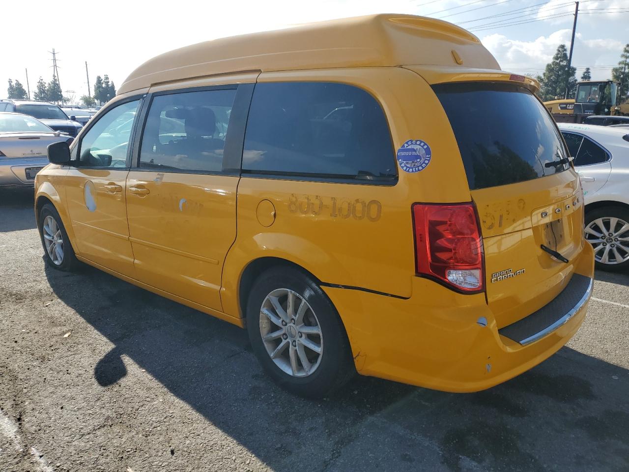 VIN 2C4RDGCG5GR160923 2016 DODGE CARAVAN no.2