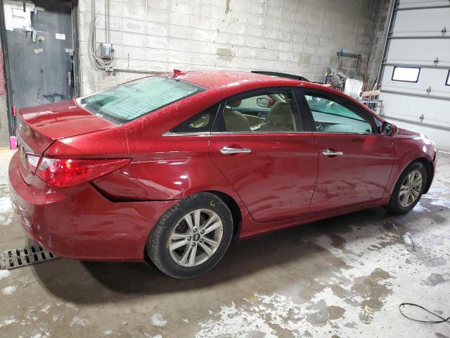  HYUNDAI SONATA 2012 Бургунди