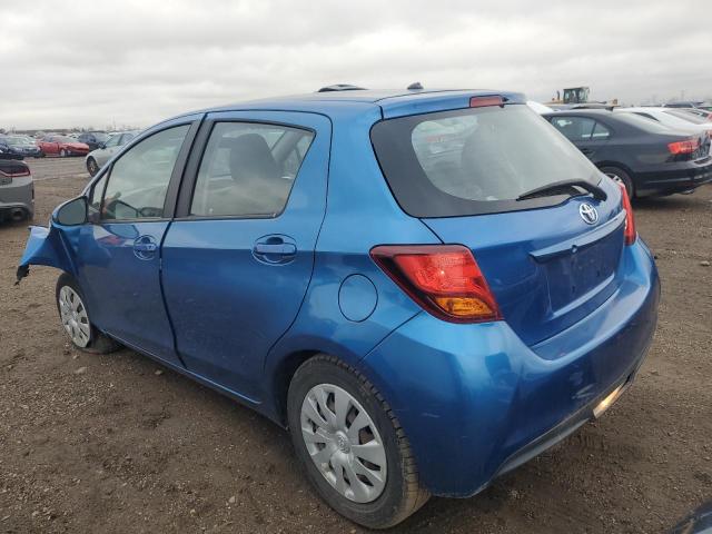  TOYOTA YARIS 2015 Синий