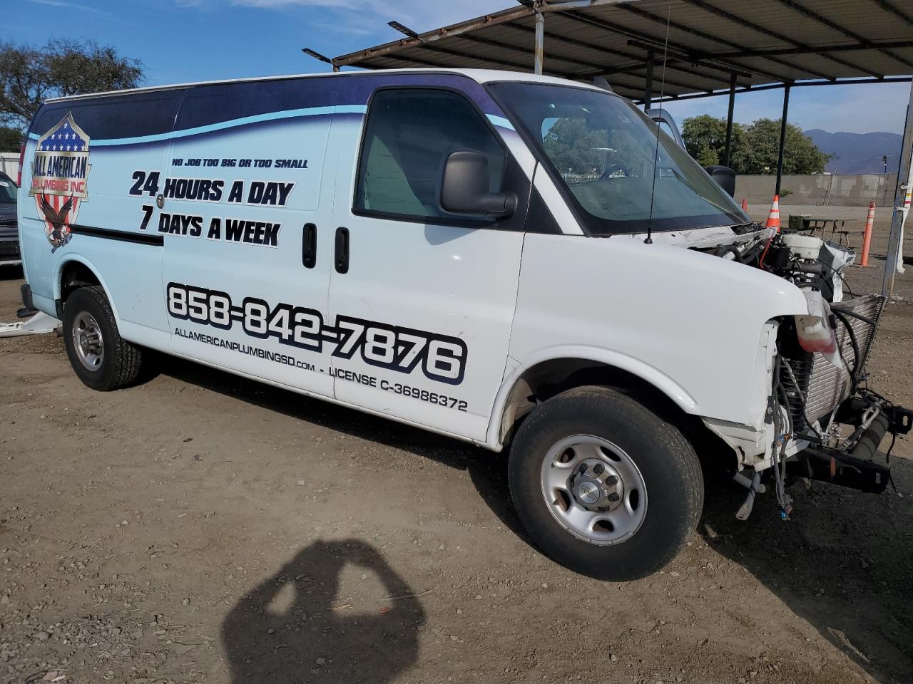 VIN 1GCWGBF79N1200852 2022 CHEVROLET EXPRESS no.4