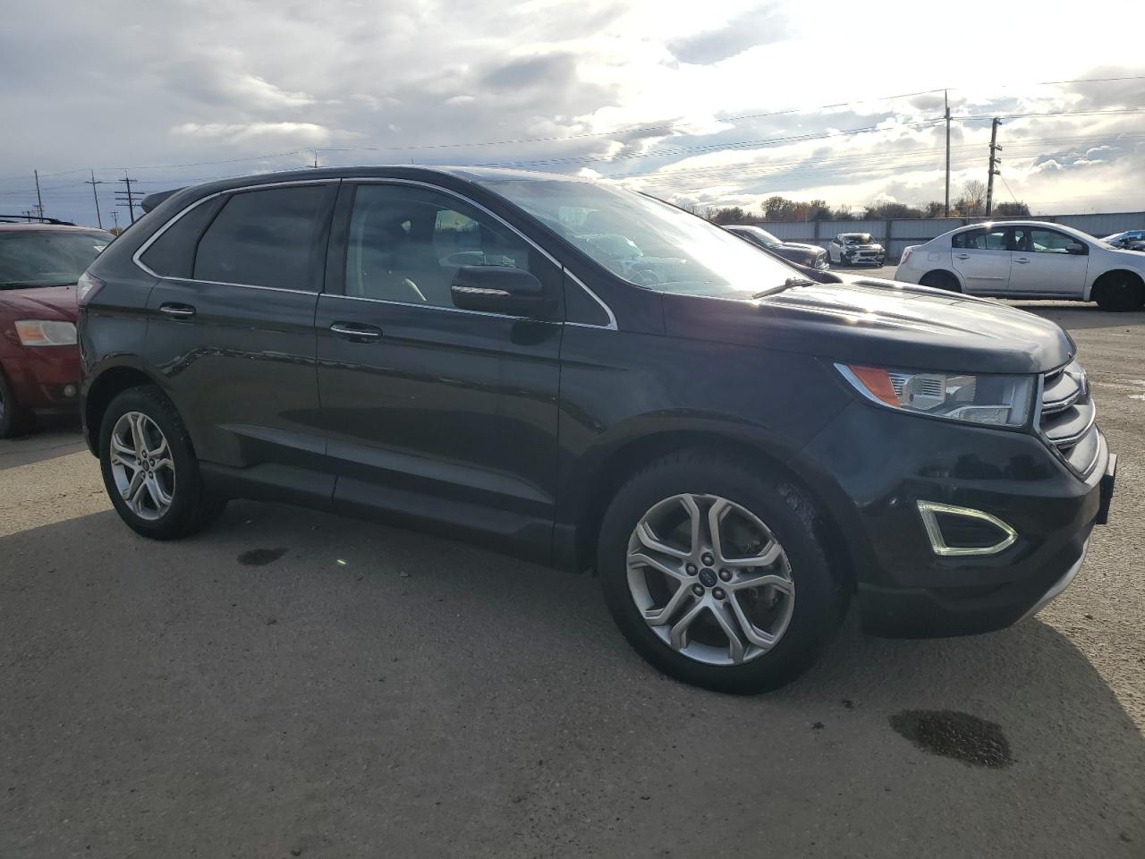 VIN 2FMTK4K96FBB52247 2015 FORD EDGE no.4