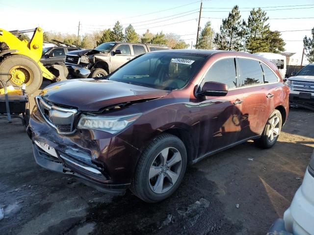 2016 Acura Mdx 