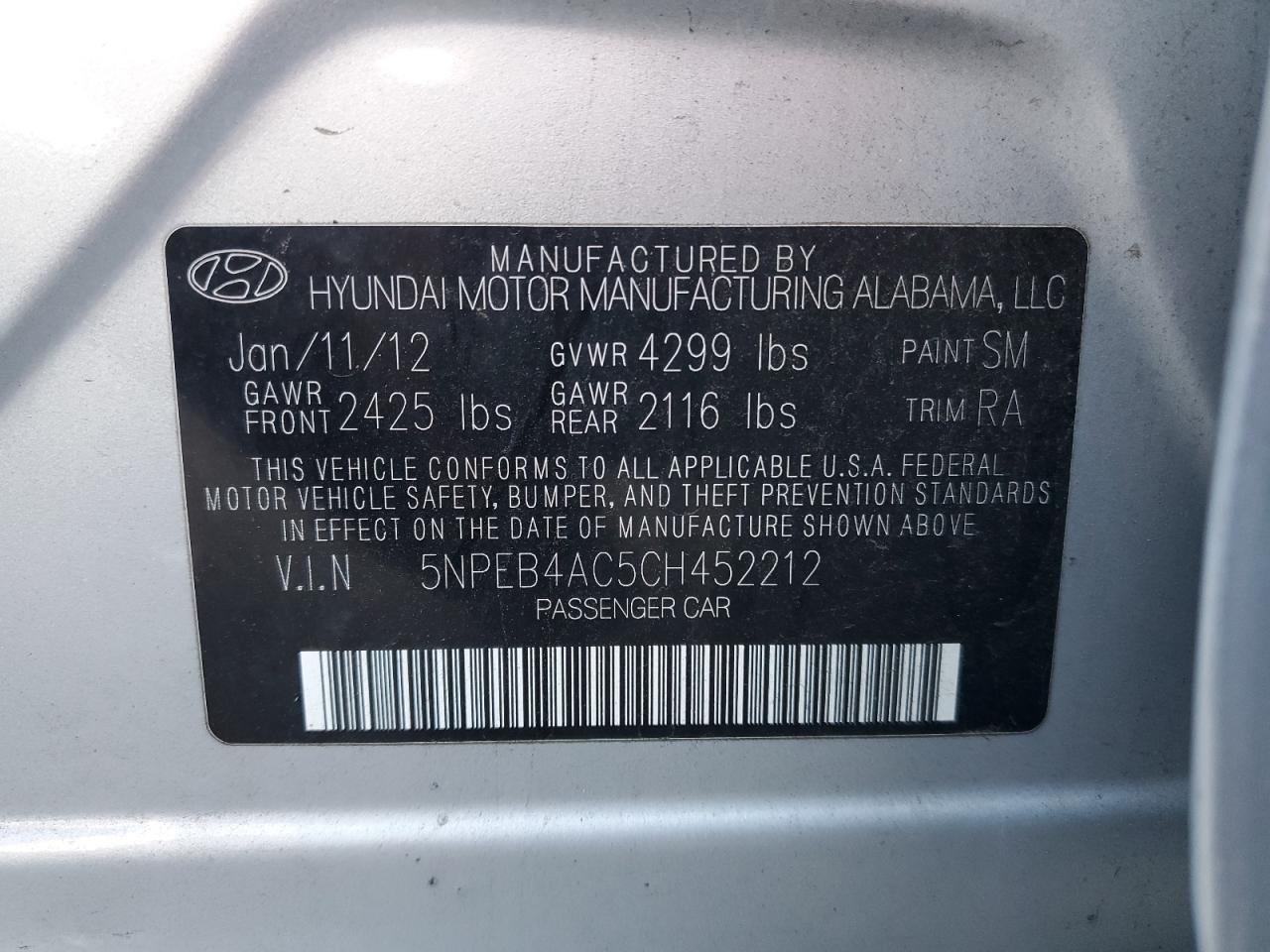 2012 Hyundai Sonata - Image 12