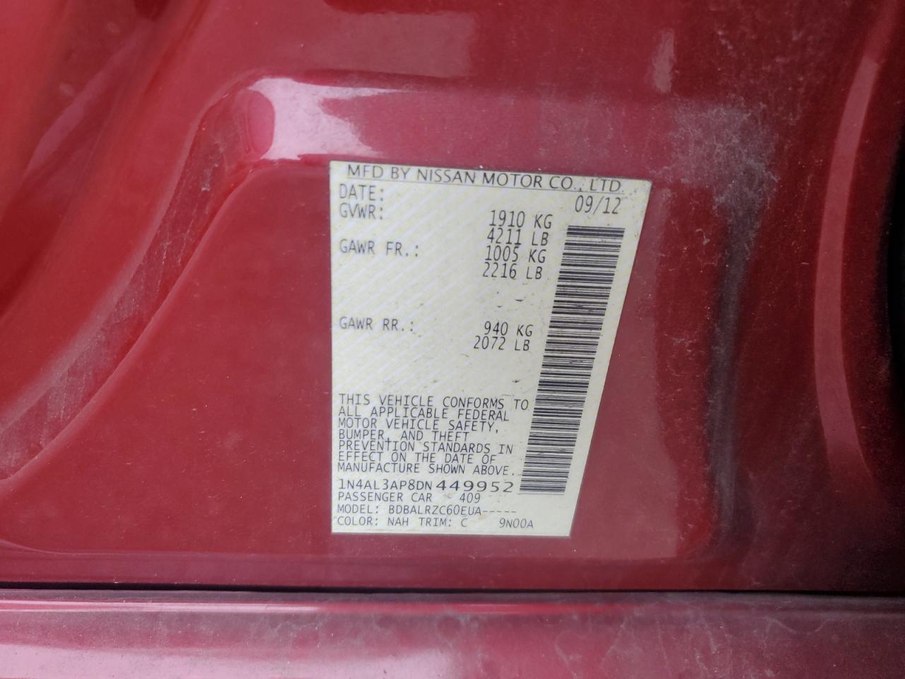 2013 Nissan Altima - Image 14