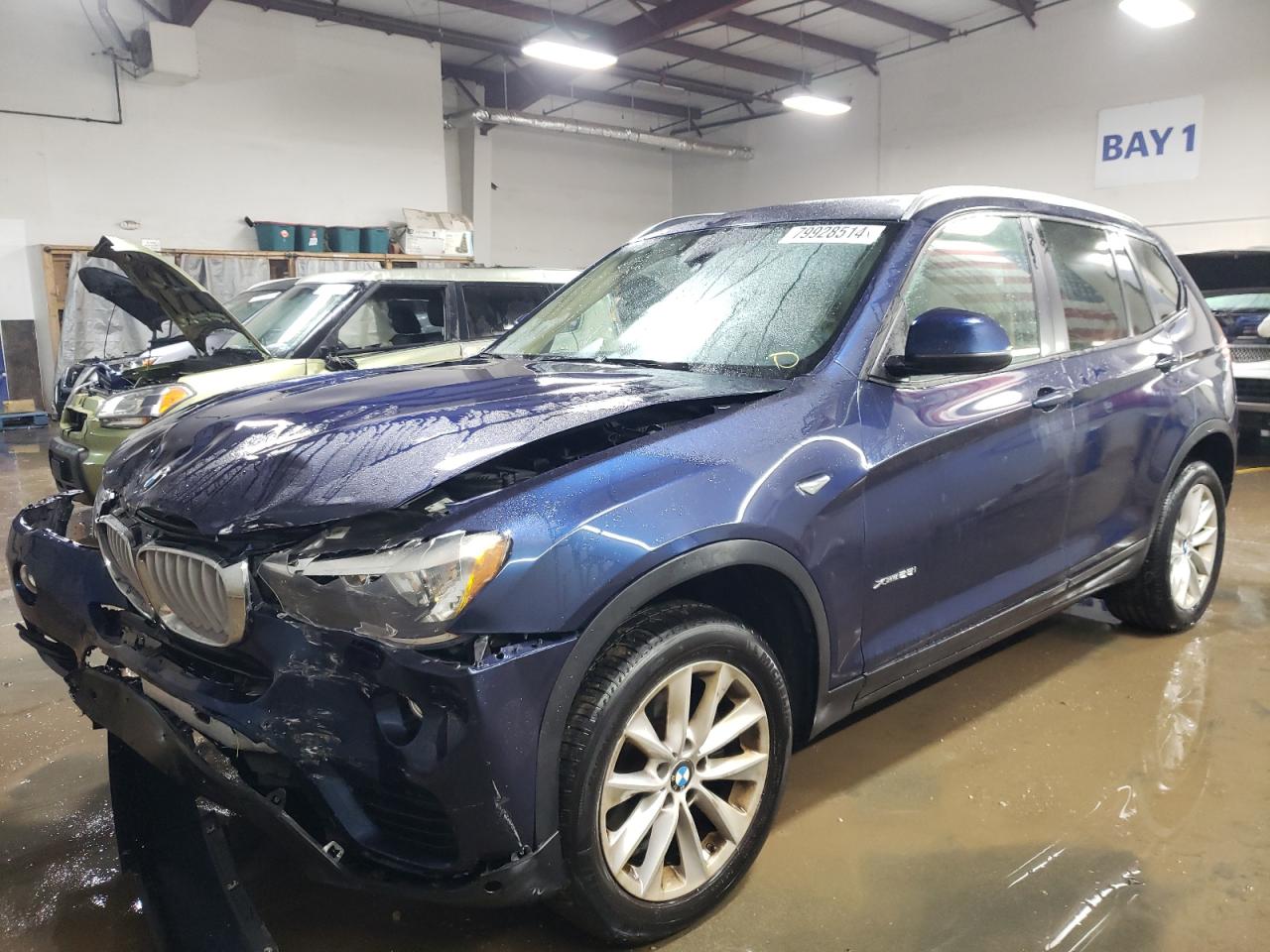 VIN 5UXWX9C50G0D90546 2016 BMW X3 no.1