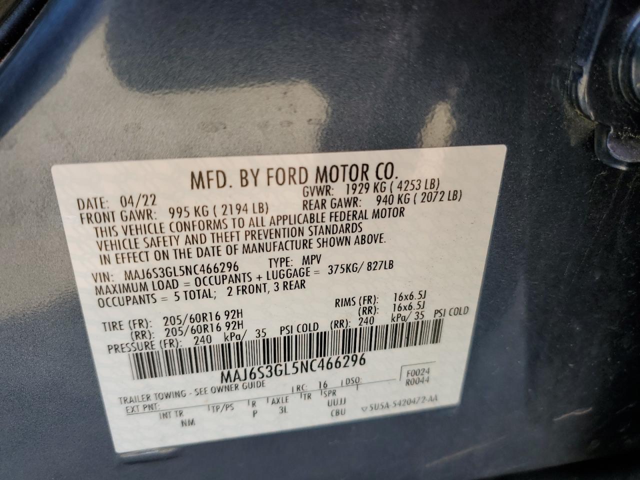 2022 Ford EcoSport - Image 13