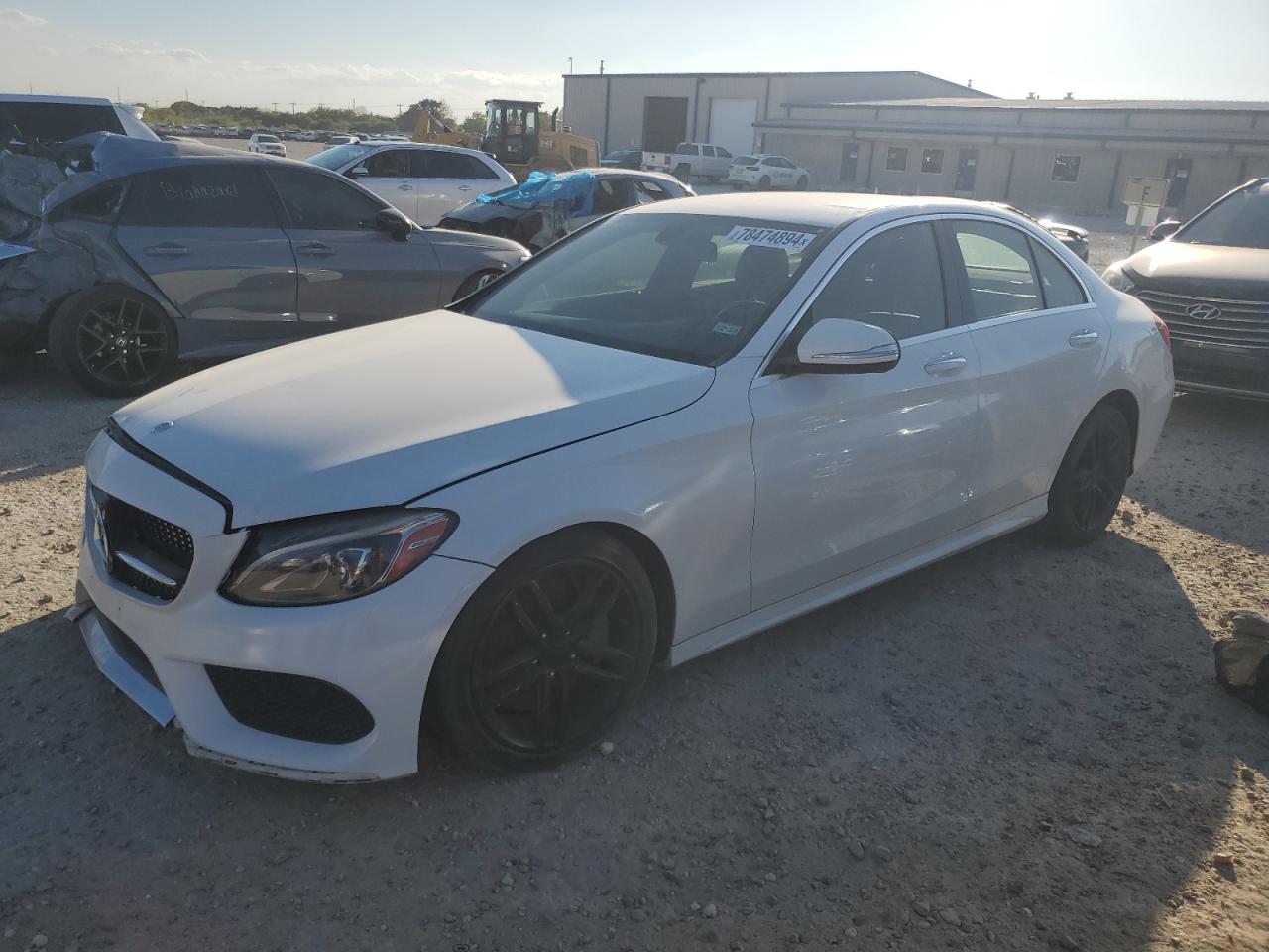 VIN 55SWF4JB2FU083293 2015 MERCEDES-BENZ C-CLASS no.1