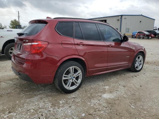  BMW X3 2014 Червоний