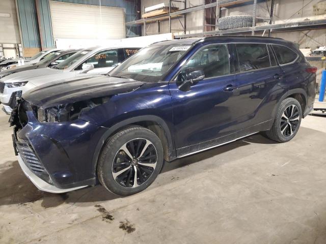  TOYOTA HIGHLANDER 2021 Синий