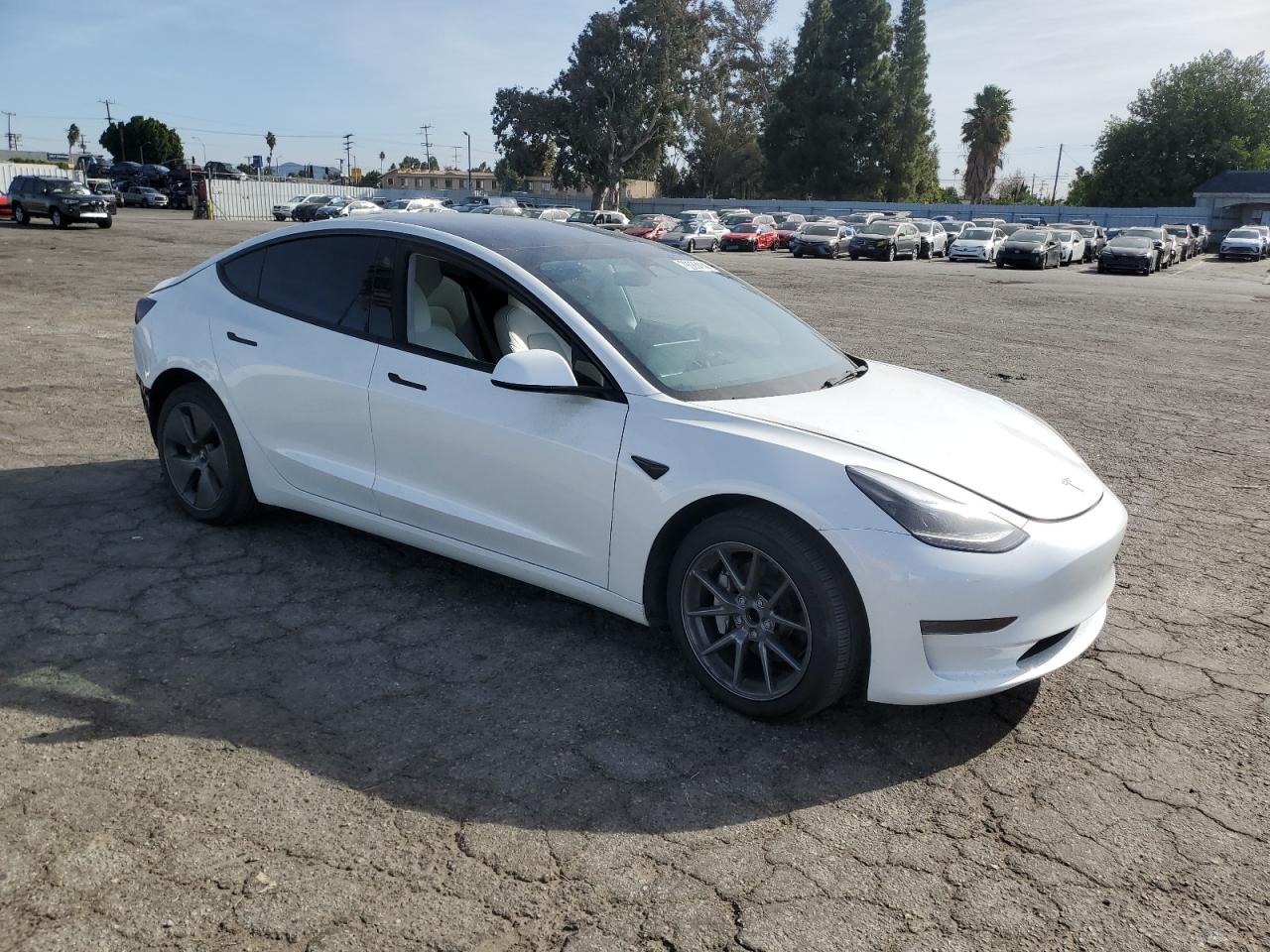 VIN 5YJ3E1EA6PF658018 2023 TESLA MODEL 3 no.4